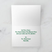 TREE/HUMOR/FRIENDSHIPカードのかわいいコアラ カード (内部)