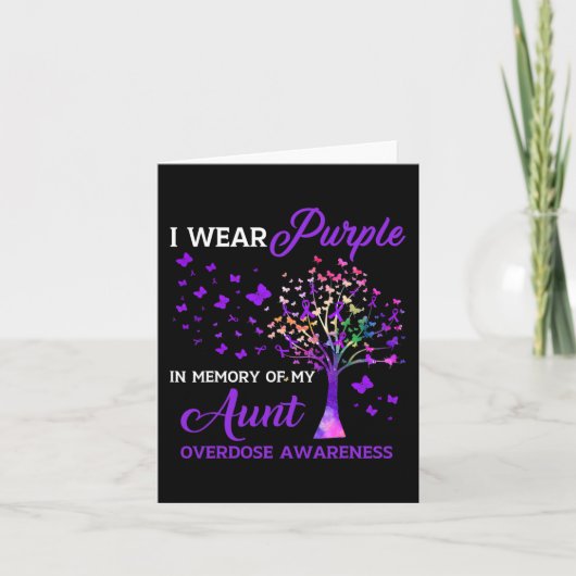 Tree I Wear Purple(アントの記憶 オーバードーズの認識), カード (正面)