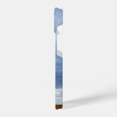 Tree in an empty field iPhoneケース (左側面)