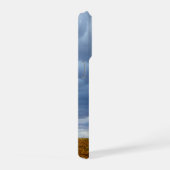 Tree in an empty field iPhoneケース (右側面)