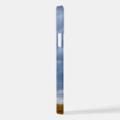 Tree in an empty field iPhoneケース (右側面)