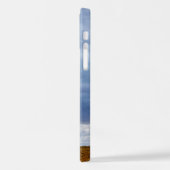 Tree in an empty field iPhoneケース (左側面)