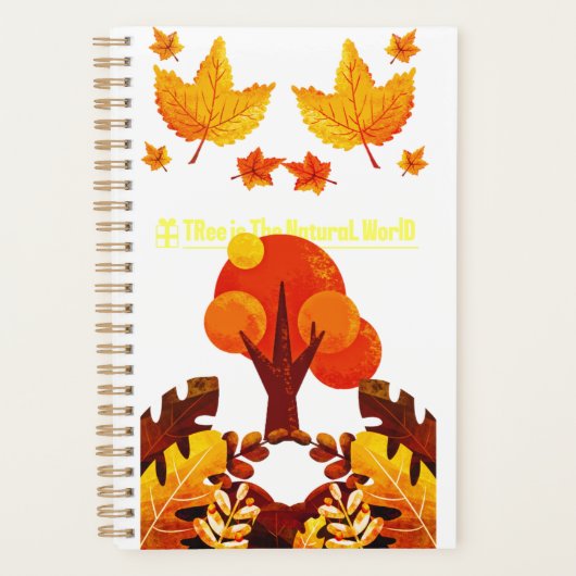 Tree Is The Natural World プランナー手帳 (正面)