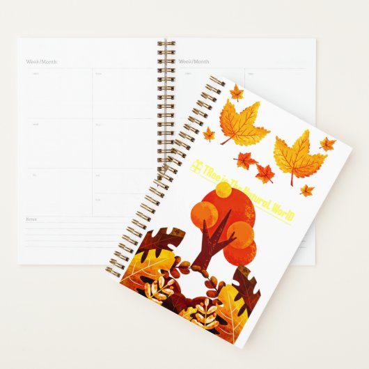 Tree Is The Natural World プランナー手帳 (ディスプレー)