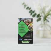 TREE landscape gardener Business Card 名刺 (スタンド正面)