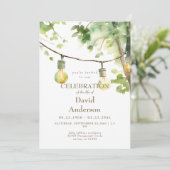 Tree & Lights Celebration of Life Invitation 招待状 (スタンド正面)