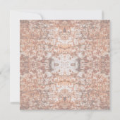 Tree Log Cutaway Photo Mixed Media Repeat Pattern カード (裏面)