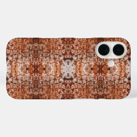 Tree Log Cutaway Photo Mixed Media Repeat Pattern Case-Mate iPhoneケース (裏面 (横))
