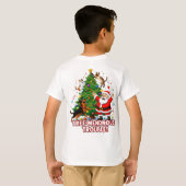Tree-mendous Trouble: Santa’s Chaotic Christmas Cr Tシャツ (裏面フル)