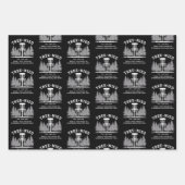 Tree Nied Disc Golf Funny Stupid Tree-nied  ラッピングペーパーシート (正面)