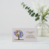 Tree of モダン Life Wellness Life Coach 名刺 (スタンド正面)