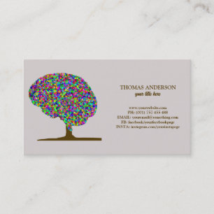 Tree of モダン Life Wellness Life Coach 名刺