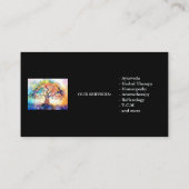 Tree of モダン Life Wellness Life Coach 名刺 (裏面)