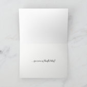 Tree of 考える Life of You Cute Card カード (内部)