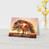 Tree of 考える Life of You Cute Card カード (黄色い花)