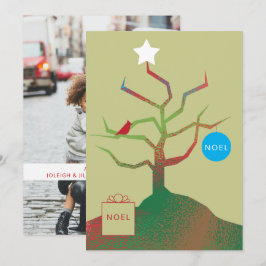 Tree Of Artクリスマスフォトカード カード