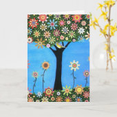Tree of Beauty Card カード (黄色い花)