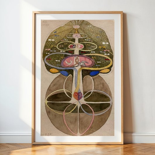 Tree of Knowledge No.1, Hilma af Klint ポスター