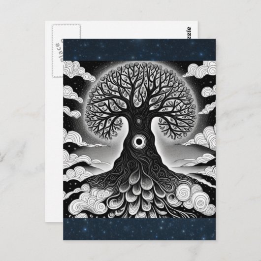 Tree of Lifeはがき ポストカード (正面/裏面)