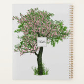 Tree of Lifeゲスト結婚ブックまたはメモリアルその他 プランナー手帳 (裏面)