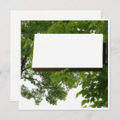 Tree of Lifeノートカー空白のドのカスタマイズ 招待状 (正面/裏面)