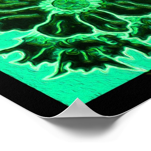 Tree of Lifeハート ポスター (角)