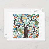TREE of LIFEパステル ポストカード (正面/裏面)