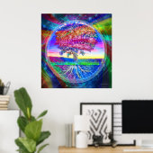 Tree of Life恵み ポスター (ホームオフィス)