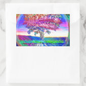 Tree of Life恵み 長方形シール (バッグ)