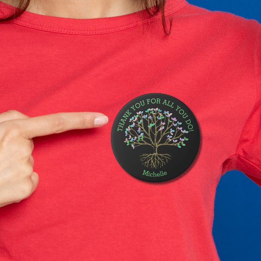 Tree of Life感謝の気持ちを込めて感謝 缶バッジ