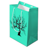 Tree of Life抱き枕-カスタムの色 ミディアムペーパーバッグ (正面アングル)