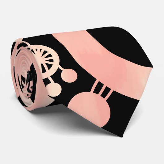 Tree of Life抽象芸術- Color Tex 04 ネクタイ (ロール)