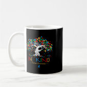 Tree Of Life自閉症啓発月パズルAsd Sup コーヒーマグカップ (左)