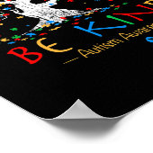 Tree Of Life自閉症啓発月パズルAsd Sup ポスター (角)