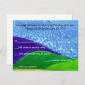 Tree of Life返信カード 出欠カード (正面/裏面)