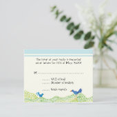 Tree of Life, お洒落Boy RSVP Response Cards 招待状 (スタンド正面)