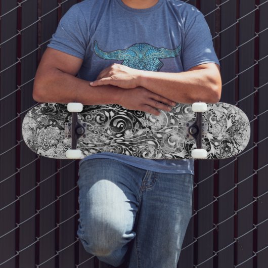 Tree Of Life -らせん状葉グランジスタイル1 スケートボード (室外3)