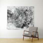 Tree Of Life -らせん状葉グランジスタイル1 タペストリー (インサイチュ(横))