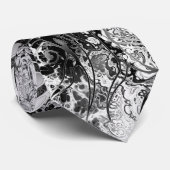 Tree Of Life -らせん状葉グランジスタイル1 ネクタイ (ロール)
