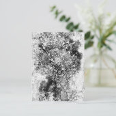 Tree Of Life -らせん状葉グランジスタイル1 ポストカード (スタンド正面)