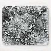 Tree Of Life -らせん状葉グランジスタイル1 マウスパッド (正面)