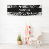 Tree Of Life -らせん状葉グランジスタイル1 横断幕 (インサイチュ)