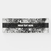 Tree Of Life -らせん状葉グランジスタイル1 横断幕 (横)