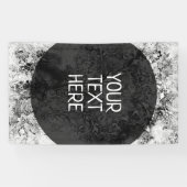 Tree Of Life -らせん状葉グランジスタイル1 横断幕 (横)