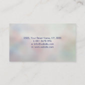 Tree of Life -カラフルの葉 名刺 (裏面)