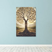 Tree of Life キャンバスプリント (インサイチュ (ウッドフロア))