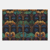 「Tree of Life」ラッピング紙フラットシートセット3 ラッピングペーパーシート (正面)