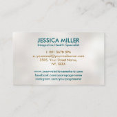 Tree of Life – 機能医学 名刺 (裏面)