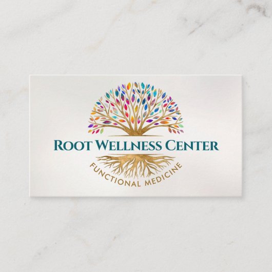Tree of Life – 機能医学 名刺 (正面)