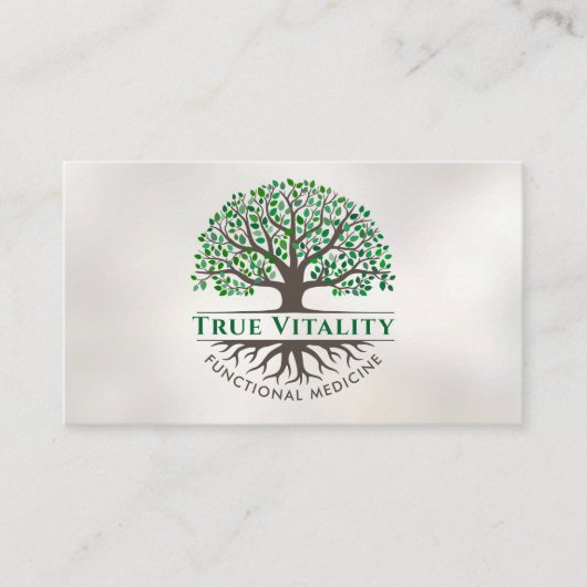 Tree of Life – 機能医学 名刺 (正面)